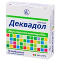 Деквадол табл. д/рассасывания блистер №18