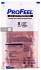 Перчатки медицинские хирургические стерильные "profeel dhd extra protection" размер 8 пара, н/припудр., латексные