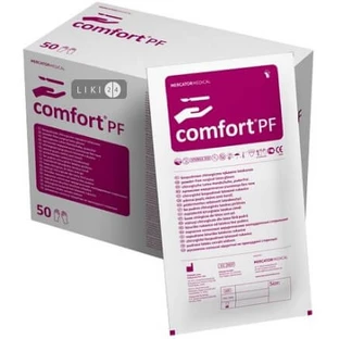 Рукавички хірургічні латексні стерильні comfort pf 6,5 пара