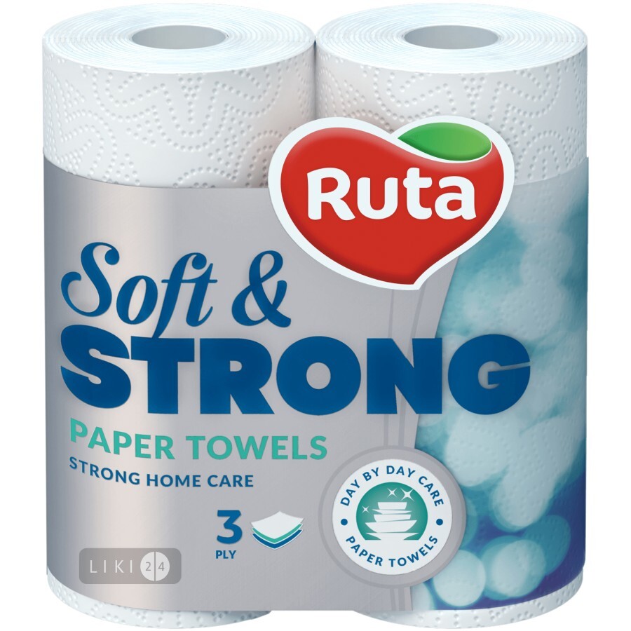 Рушники паперові Ruta Soft & Strong №2: ціни та характеристики