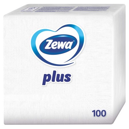 Салфетки Zewa Plus сервировочные белые №100