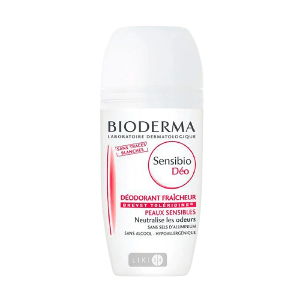 Дезодорант Bioderma Sensibio Deo Anti-Perspirant 50 мл: ціни та характеристики