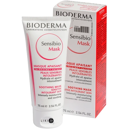 Маска Bioderma Sensibio Успокаивающая 75 мл: цены и характеристики