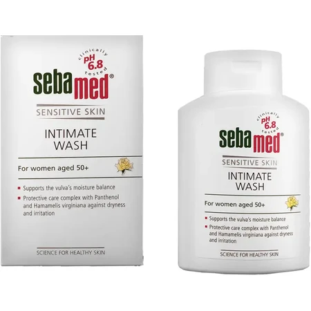 Гель для інтимної гігієни Sebamed для жінок після 50 років 200 мл: ціни та характеристики