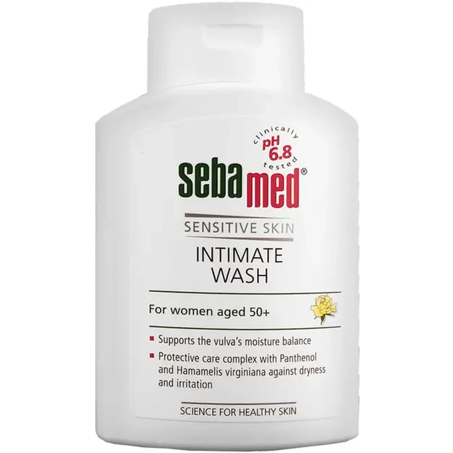 Гель для інтимної гігієни Sebamed для жінок після 50 років 200 мл: ціни та характеристики