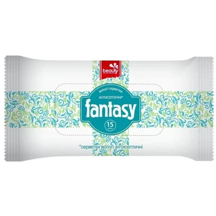 Салфетки влажные "fantasy" антибакт. №15