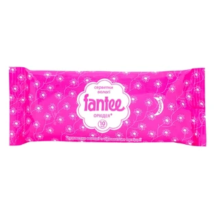 Салфетки влажные Fantee Орхидея №10