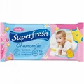 Вологі серветки SuperFresh Дитячі 15 шт