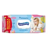Детские влажные салфетки Superfresh Baby Chamomile с клапаном, 120 шт.