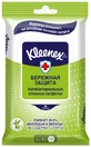 Салфетки влажные kleenex protect антибактер. №10