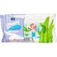 Влажные салфетки Bella Baby Happy Sensitive Aloe Vera для детей 56 шт