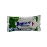Серветки вологі Bravo+ Крижана м'ята 15 шт