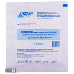 Серветки марлеві медичні "віола" стерильні тип 17, 10 см х 10 см, 12 шарів №2: ціни та характеристики