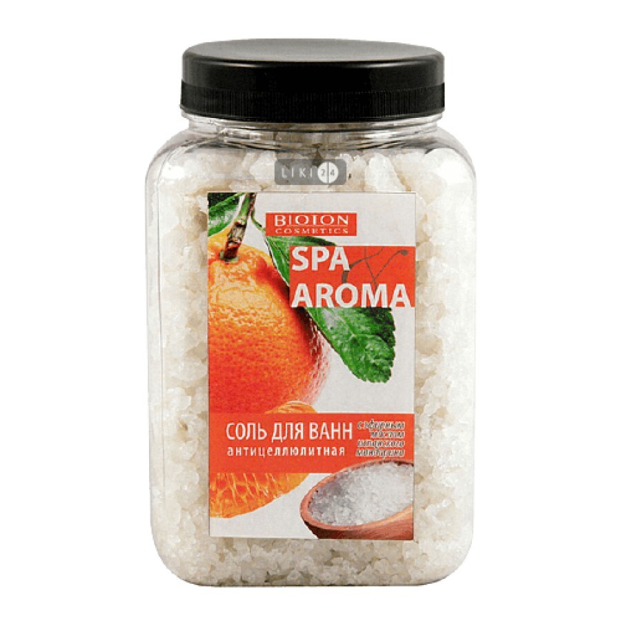 Морская соль для ванн Bioton Cosmetics антицеллюлитная с геранью и грейпфрутом 750 г: цены и характеристики