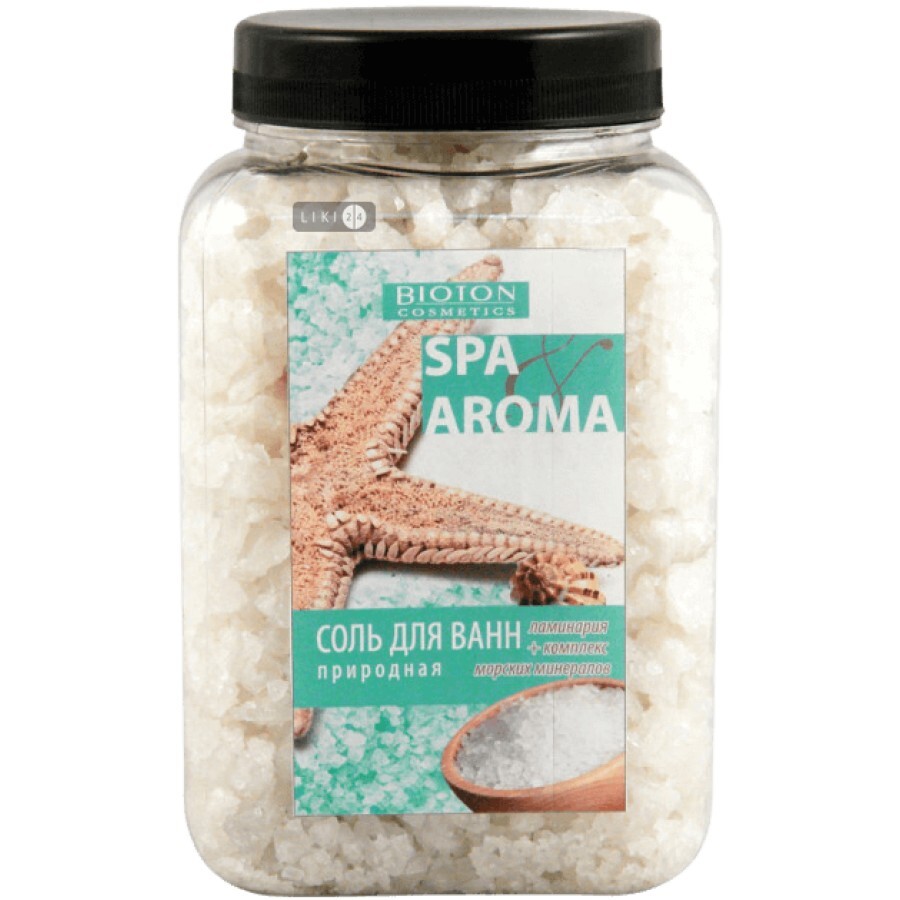 Морська сіль для ванн Bioton Cosmetics Шоколад і вершки ароматизована загальзміцнювальна 750 г: ціни та характеристики