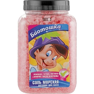 Соль морская Bioton Cosmetics Биотошка детская 750 г