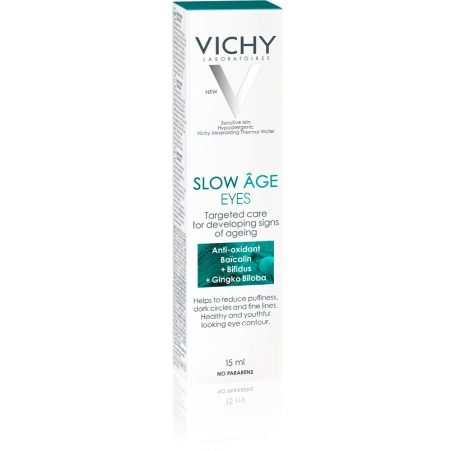 Крем Vichy Slow Age зміцнювальний для шкіри навколо очей 15 мл: ціни та характеристики