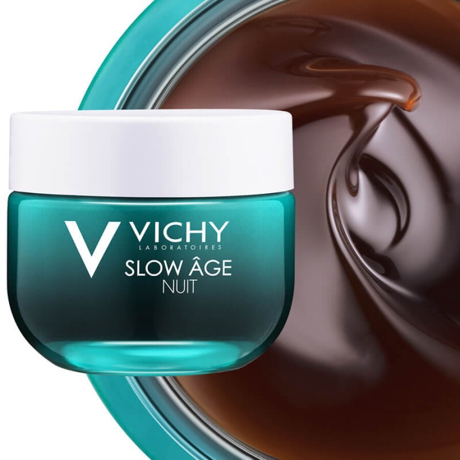Ночная крем-маска Vichy Slow Age для коррекции признаков старения кожи 50 мл: цены и характеристики