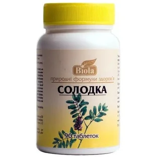 Солодка Biola таблетки, №90