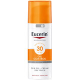 Сонцезахисний гель-крем для обличчя Eucerin Oil Control для жирної та схильної до акне шкіри SPF 30 50 мл