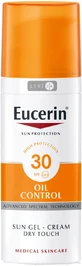 Сонцезахисний гель-крем для обличчя Eucerin Oil Control для жирної та схильної до акне шкіри SPF 30 50 мл