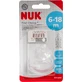 Соска силиконовая Nuk First Choice Plus с вентиляционным клапаном из силикона размер 2 с большим отверствием 1 шт