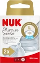 Соска nuk ортодонтальна classic силіконова з повітряним клапаном з антиколіковою системою розмір 2, для каші