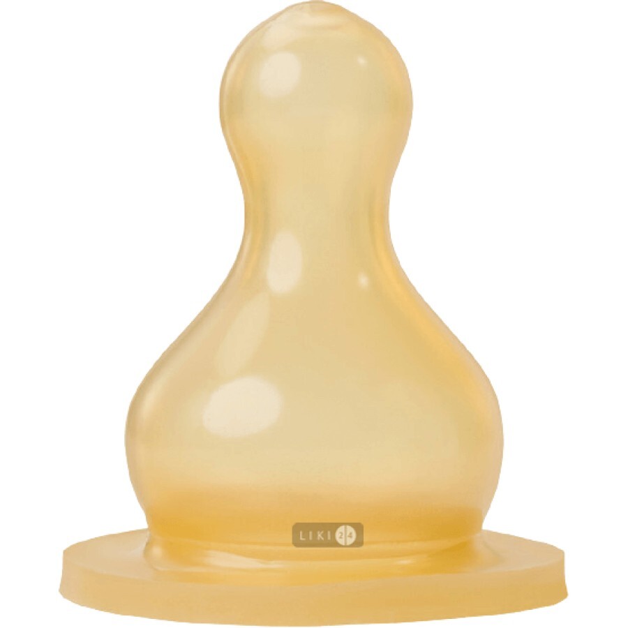 Соска латексна ортодонтальна Baby-Nova з вентиляцією для каші размер 2 1 шт 16504LL: ціни та характеристики