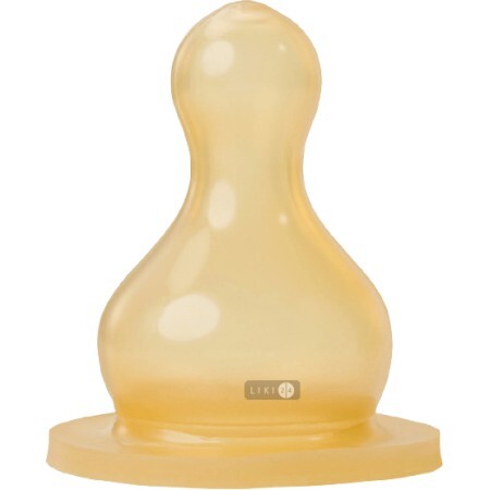 Соска латексна ортодонтальна Baby-Nova з вентиляцією для молока розмір 1 1 шт 16572LL
