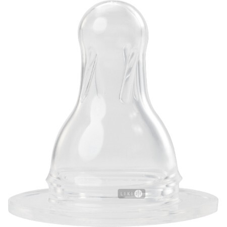 Соска силіконова ортодонтальна Baby-Nova з вентиляцією для чаю розмір 2 1 шт 15301L