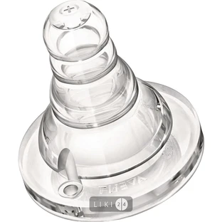 Соска силиконовая Philips AVENT Natural Стандарт для густой пищи от 6 мес 2 шт SCF968/24
