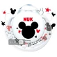 Соска-пустушка силіконова Nuk Trendline Disney Mickey ортодонтальная розмір 1 1 шт