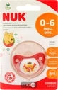 Соска-пустышка nuk ортодонтальная trendline "disney" силиконовая размер 1