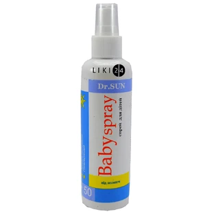 Спрей від засмаги для дітей Dr. SUN SPF50 200 мл