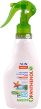 Спрей для засмаги Sun Energy Green Panthenol SPF 15 200 мл