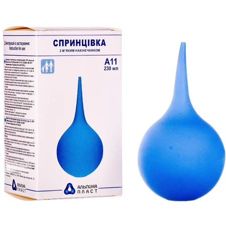 Спринцовка тип-А, с мягким наконечником №11: цены и характеристики