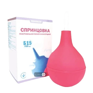 Спринцовка пластизольная поливинилхлоридная тип-Б уп. картон. №15