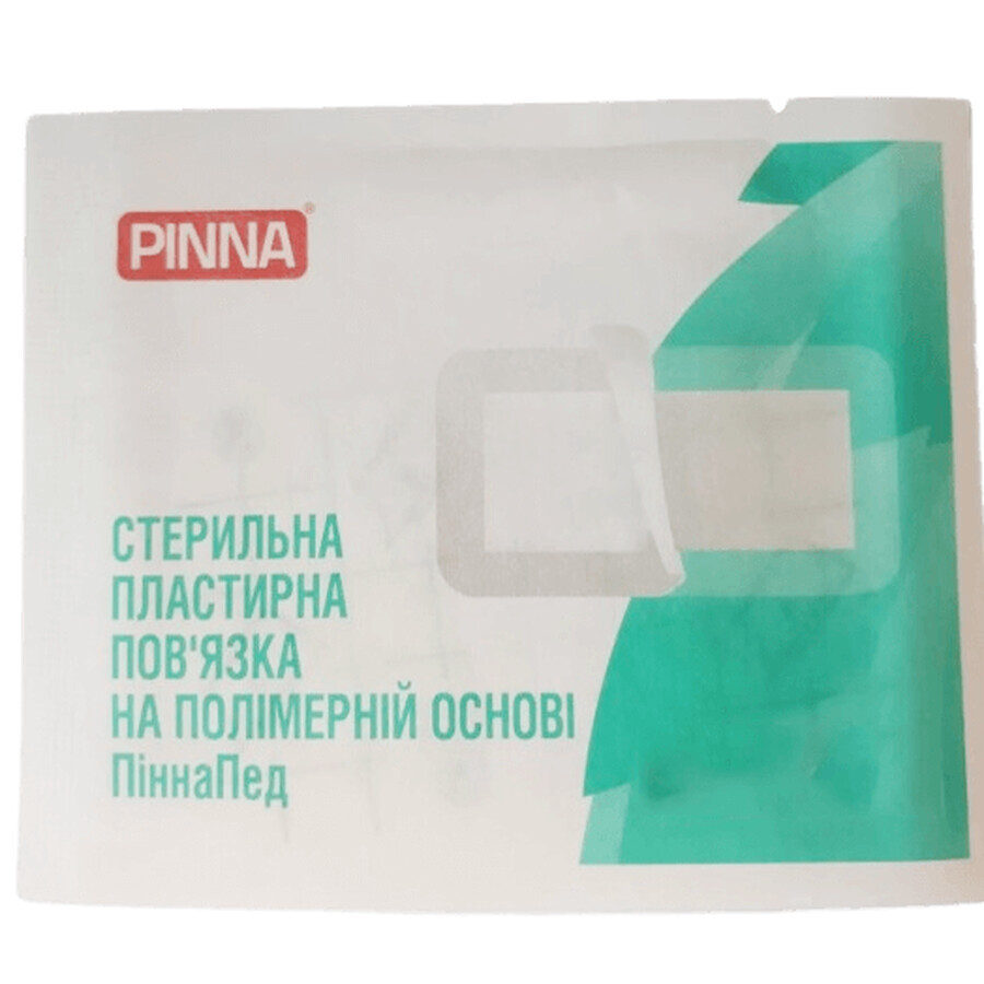 Пластырная повязка Pinna PinnaPad на полимерной основе, стерильная, 5 см х 9 см, № 50 шт.: цены и характеристики