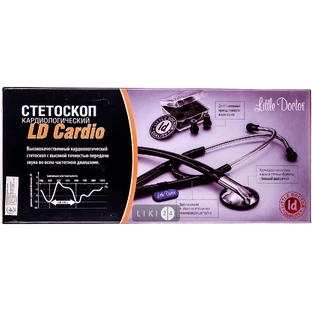 Стетоскоп Little Doctor LD Cardio Black, кардиологический