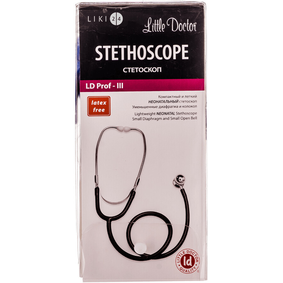 Стетоскоп Little Doctor Prof-3 SLDE, неонатальний: ціни та характеристики