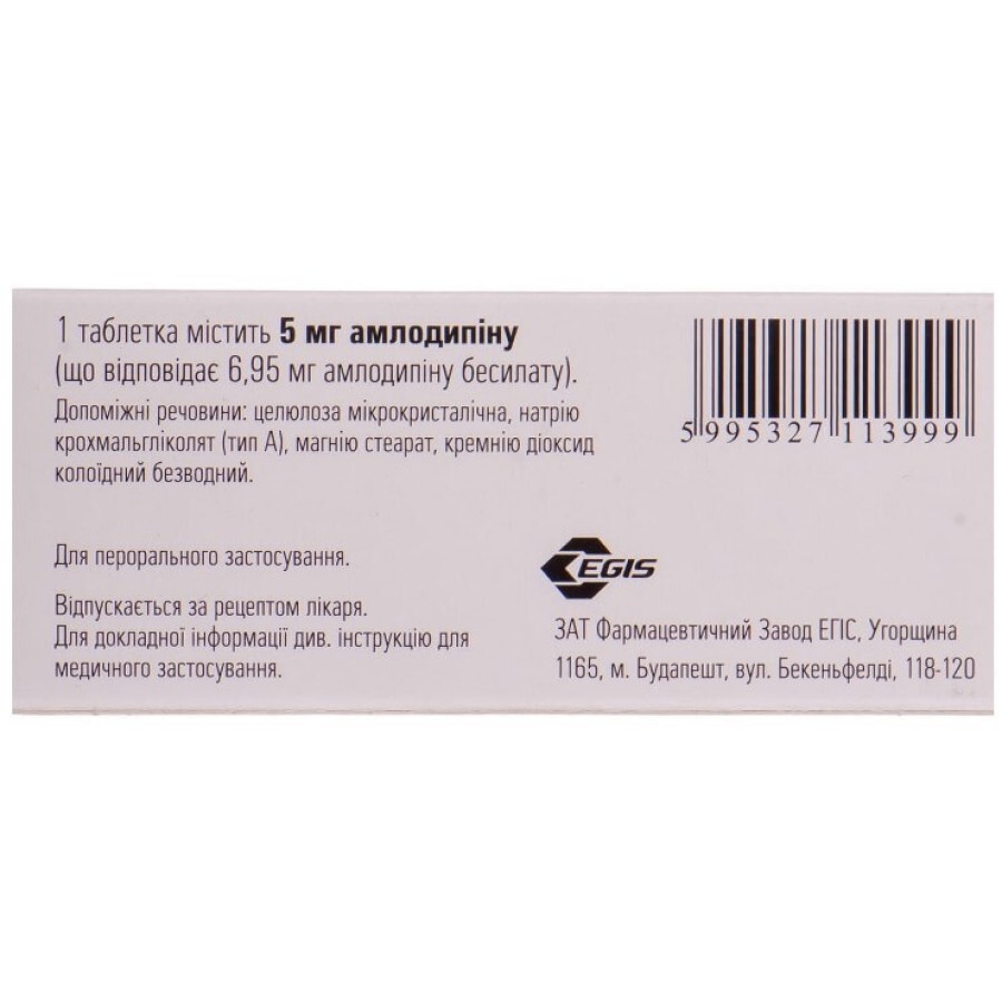 Эмлодин табл. 5 мг блистер №30: цены и характеристики