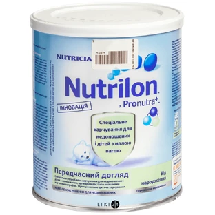 Молочна суха суміш Nutrilon Передчасний догляд 400 г