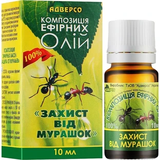 Суміш олій ефірних Адверсо Захист від мурашок у домі, 10 мл