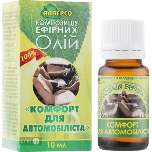 Композиция масел Адверсо Комфорт для автомобилиста 10 мл