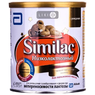 Суха молочна суміш Similac Низьколактозна 375 г