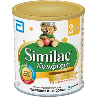 Суміш суха молочна "сімілак комфорт 2" (6-12 мес.) 400 г