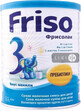 Смесь сухая молочная для малышей фрисолак 3 "friso 3" (с 1 до 3 лет) пор. банка жестяная 400 г