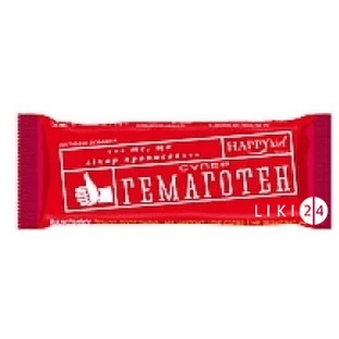Супергемаготен "happy kid" плитка 50 г