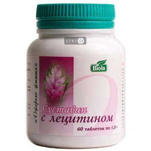 Суставін з лецитином табл. 1 г №60