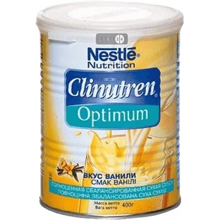 Сухая смесь "clinutren optimum" банка метал. 400 г